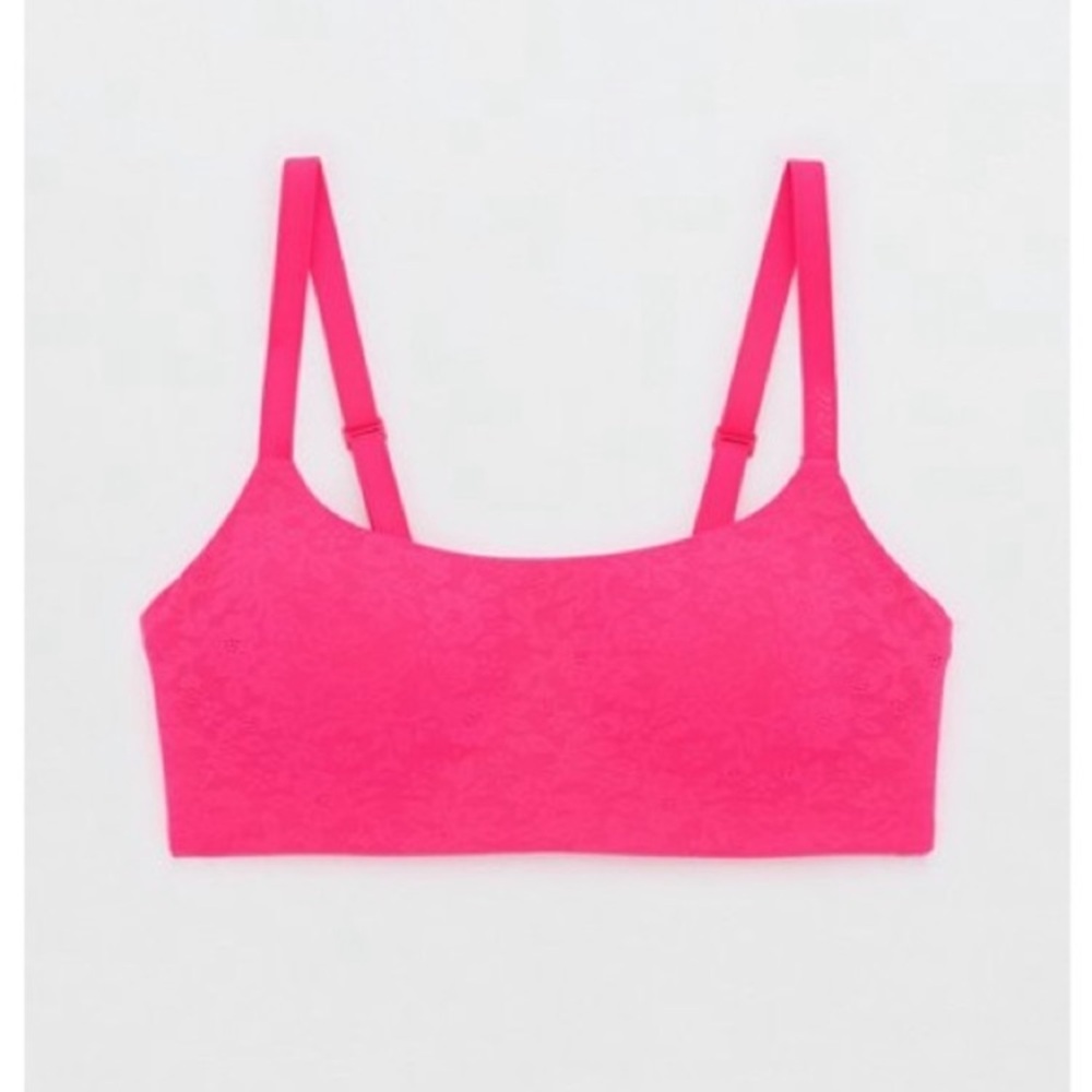 aerie • smoothez bra-ish bralette wireless lace large
